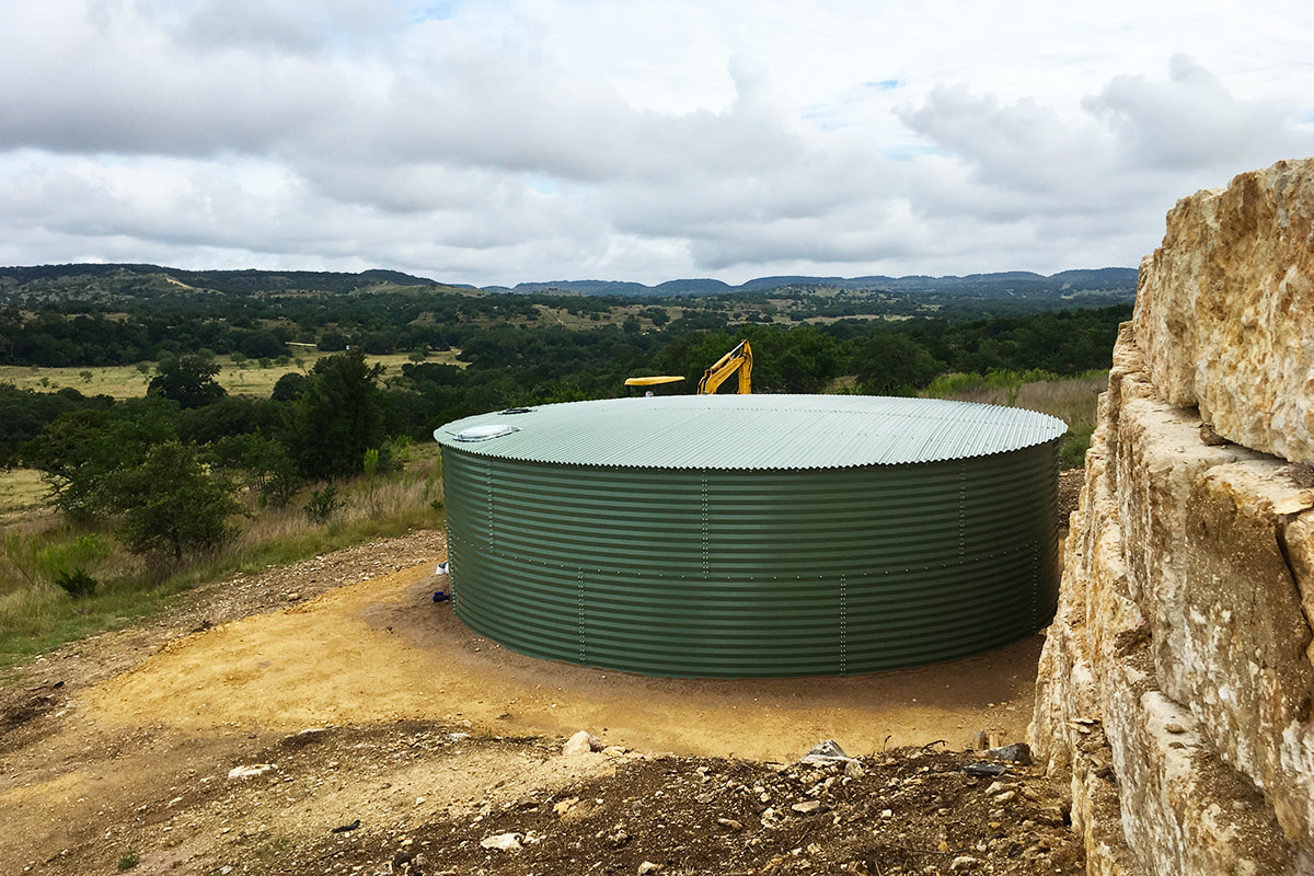 outdoor water tanks