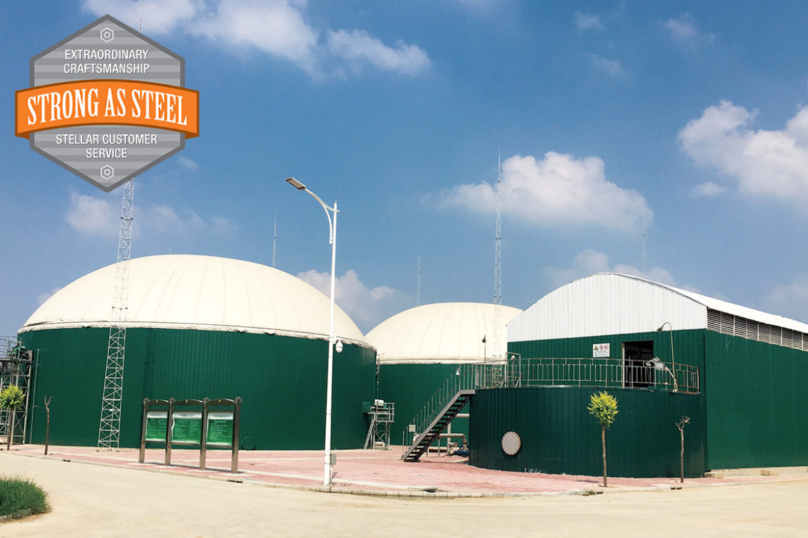 Bio Gas Storage Tanks