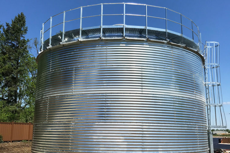 Commercial Water Storage Tanks Contain Water Systems